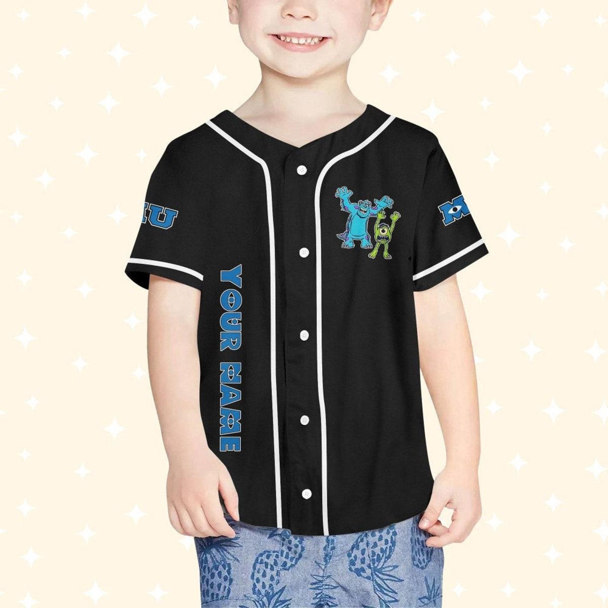 Mckenzieshoponline Monsters Inc Retro Monsters University Personalized Baseball Jersey For Fans - Image 5