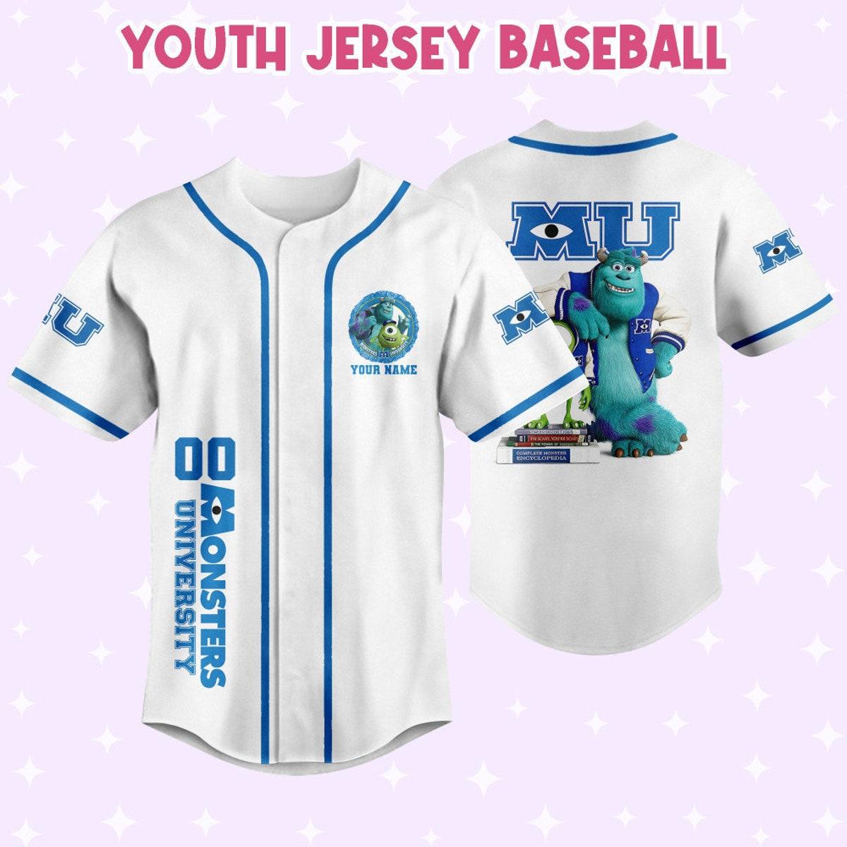 Mckenzieshoponline Monsters Inc University Disney Personalized Baseball Jersey For Fans - Image 6