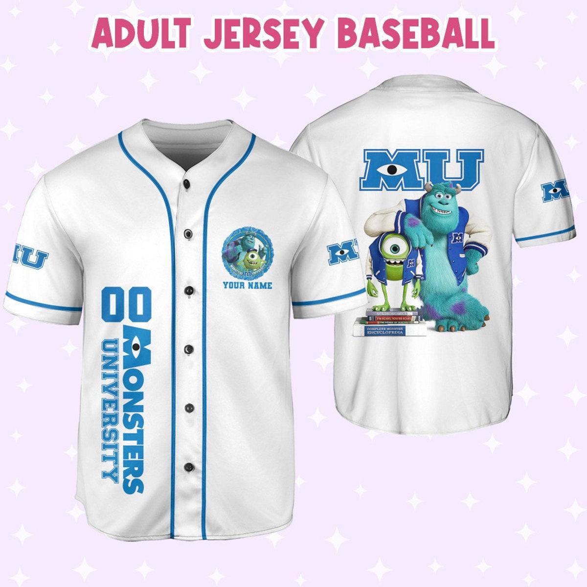 Mckenzieshoponline Monsters Inc University Disney Personalized Baseball Jersey For Fans - Image 7