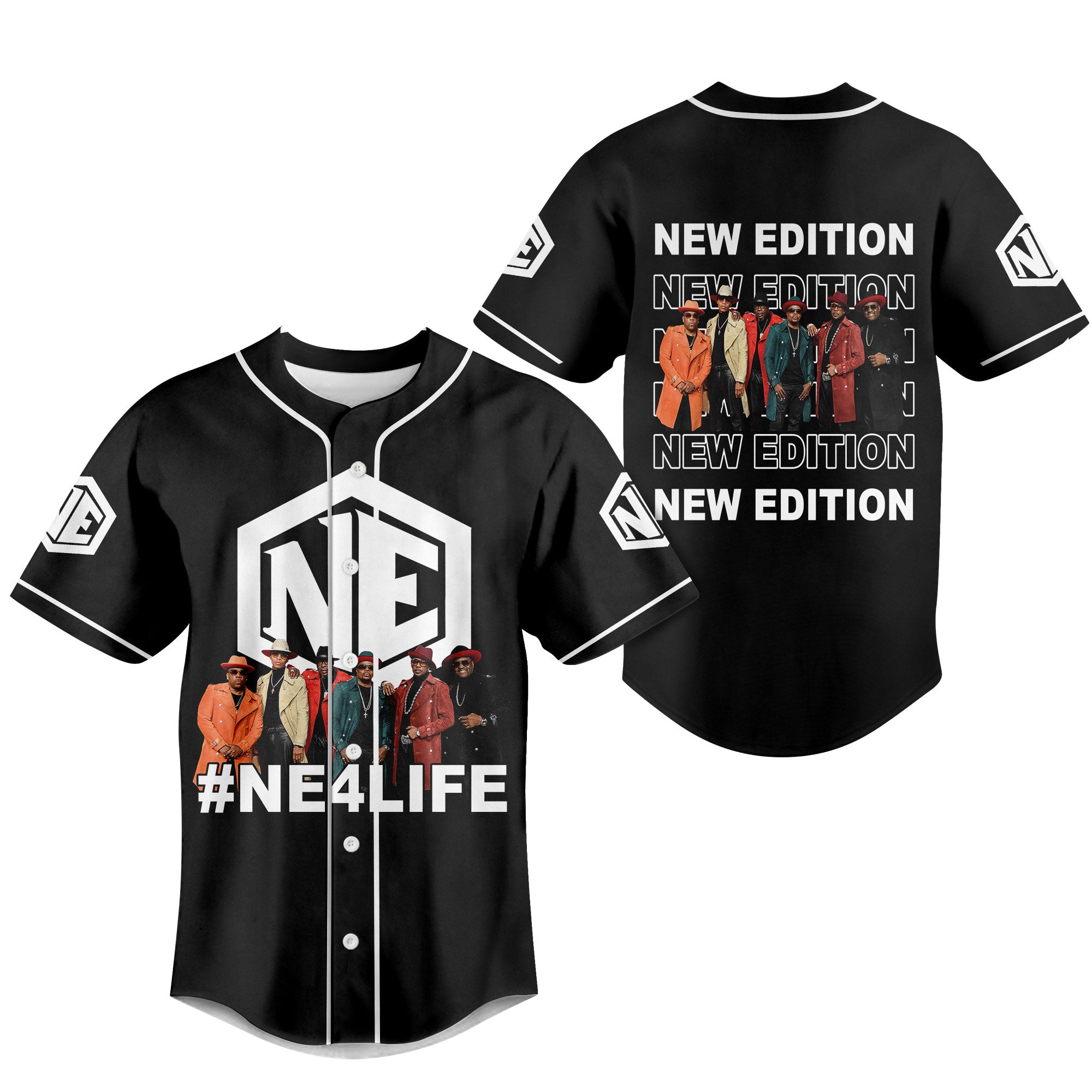 Mckenzieshoponline New Edition Personalized Baseball Jersey For Fans