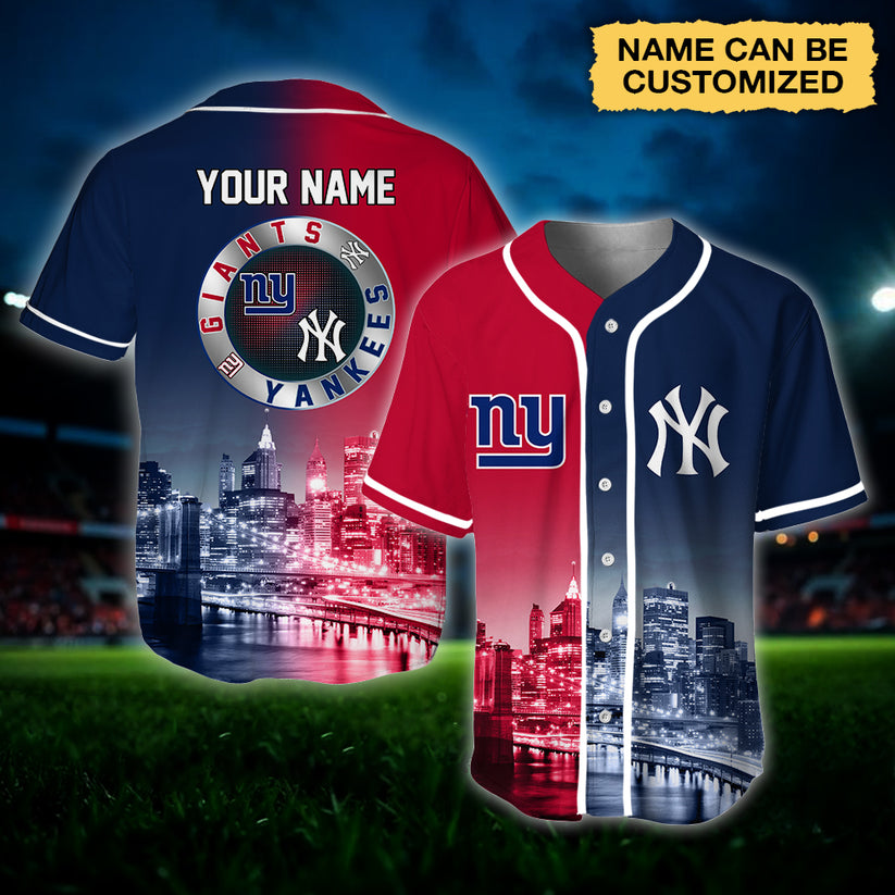 Mckenzieshoponline New York Personalized Baseball Jersey For Fans
