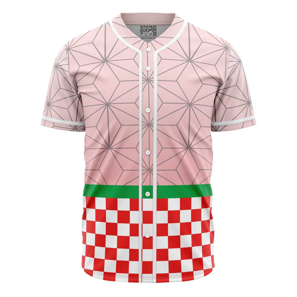 Mckenzieshoponline Nezuko Kamado Demon Slayer Personalized Baseball Jersey For Fans