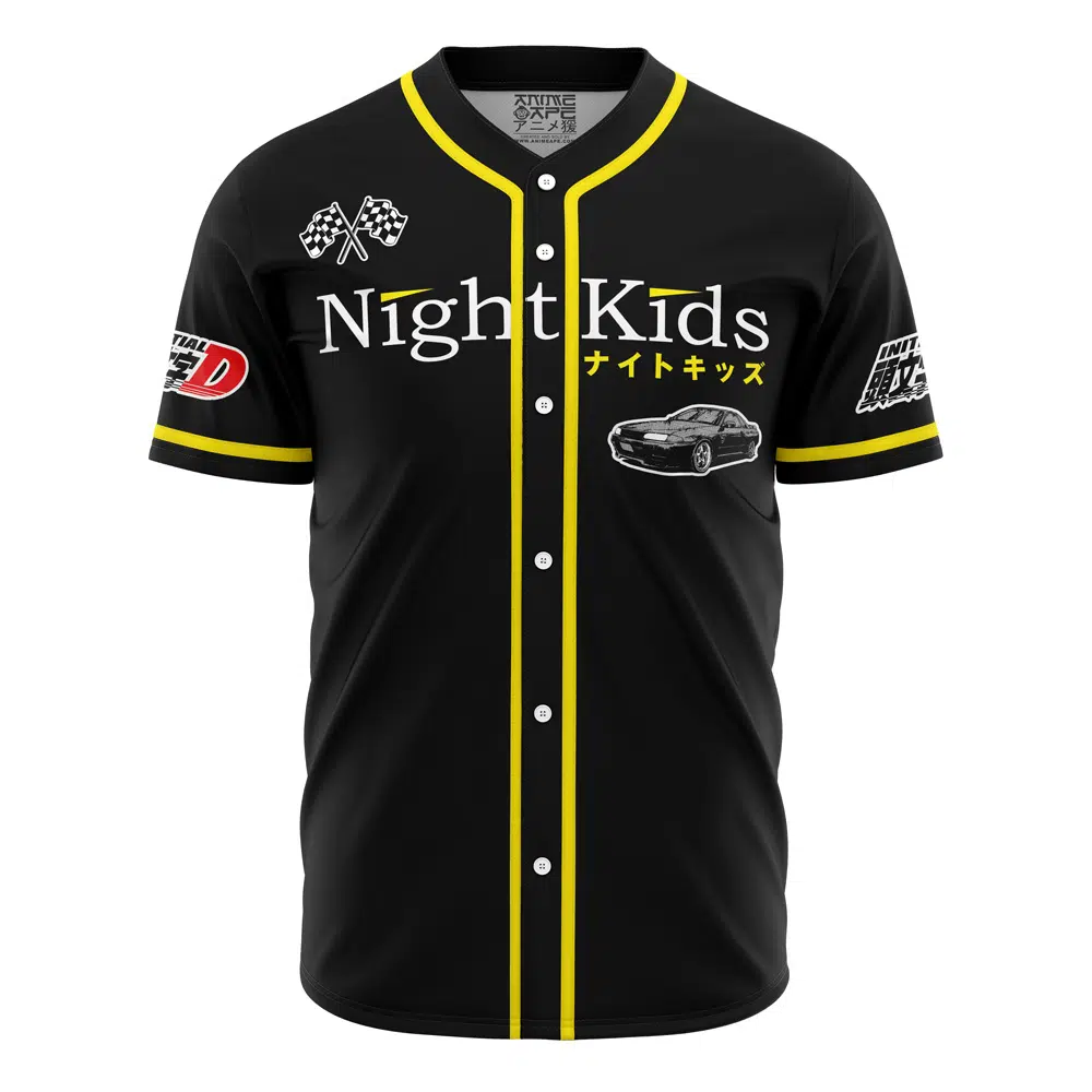 Mckenzieshoponline Night Kids Initial D Personalized Baseball Jersey For Fans