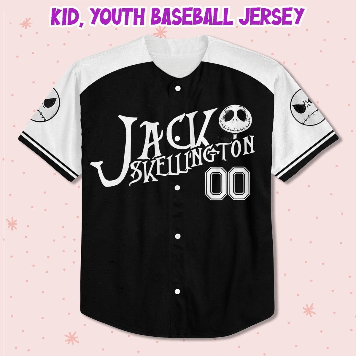 Mckenzieshoponline Nightmare Before Christmas Jack Skellington Personalized Baseball Jersey For Fans - Image 3