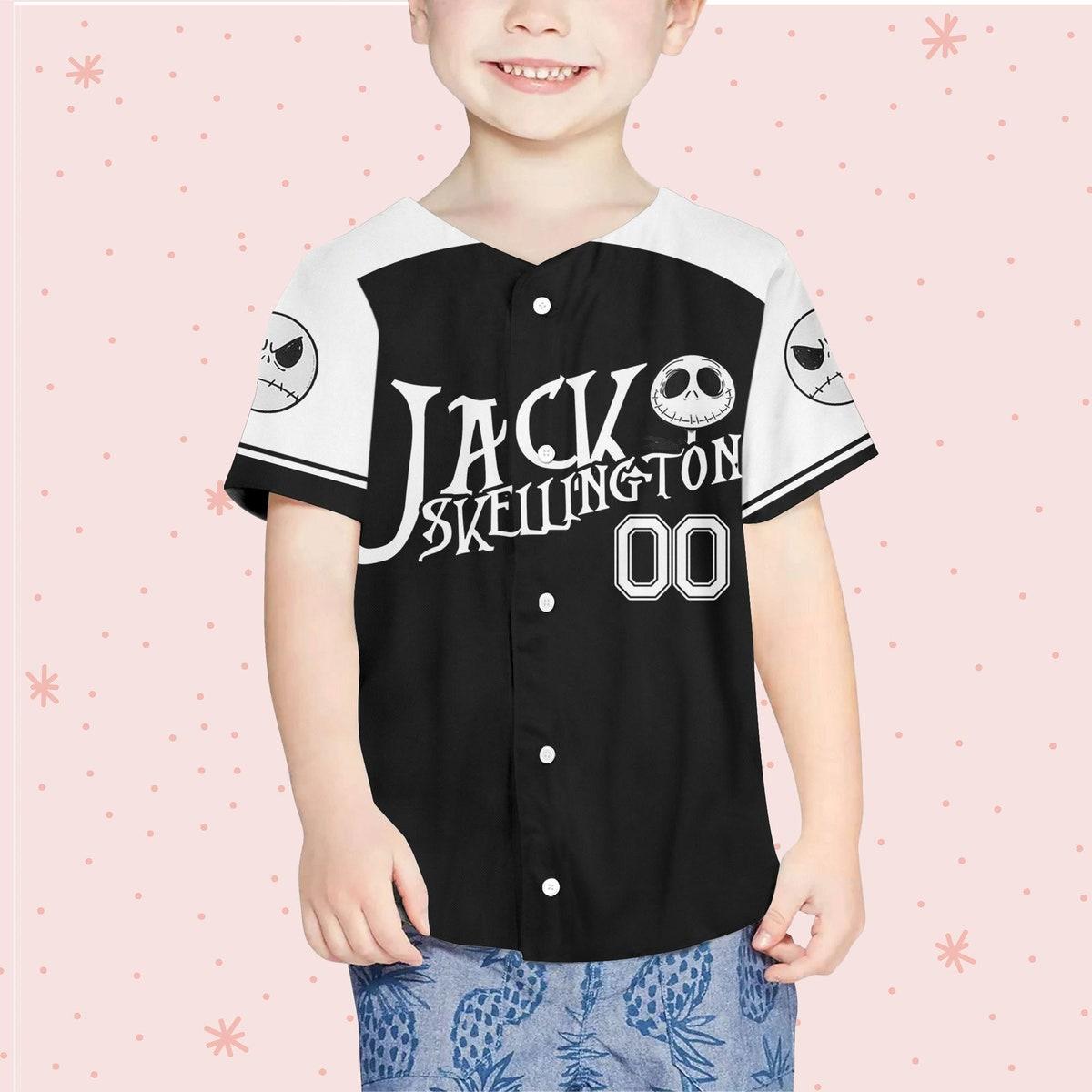 Mckenzieshoponline Nightmare Before Christmas Jack Skellington Personalized Baseball Jersey For Fans - Image 5