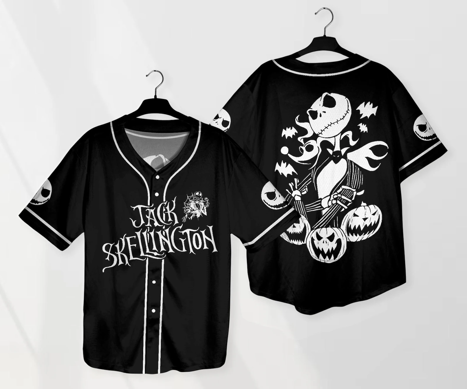 Jerseytrend Nightmare Before Jack Pumpkin King Personalized Baseball Jersey For Fans
