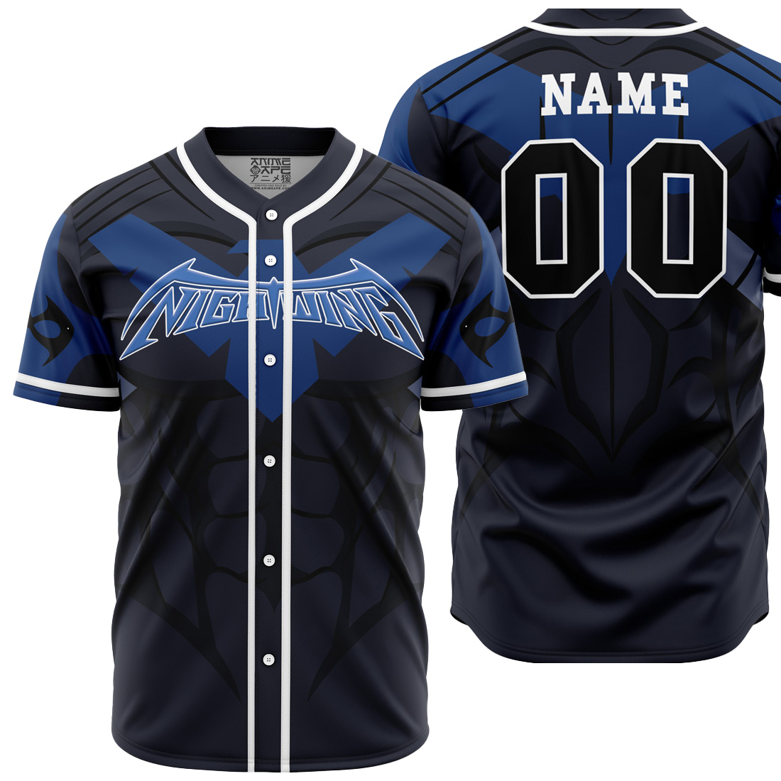 Mckenzieshoponline Nightwing DC Comics Personalized Baseball Jersey For Fans