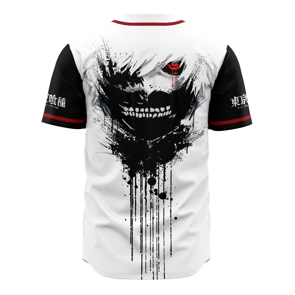 Mckenzieshoponline One Eyed Ghoul Tokyo Ghoul Personalized Baseball Jersey For Fans - Image 3