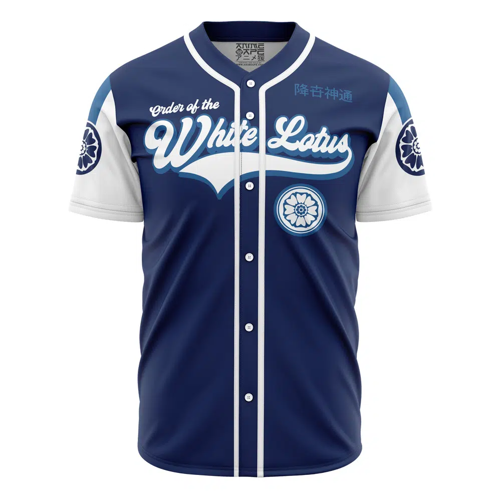 Mckenzieshoponline Order of the White Lotus Avatar The Last Airbender Personalized Baseball Jersey For Fans
