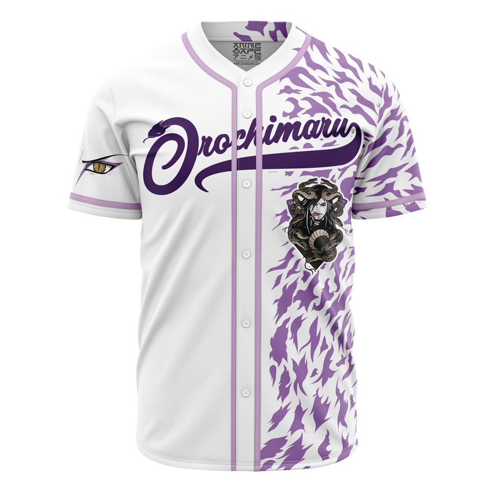 Mckenzieshoponline Orochimaru Shippuden Personalized Baseball Jersey For Fans