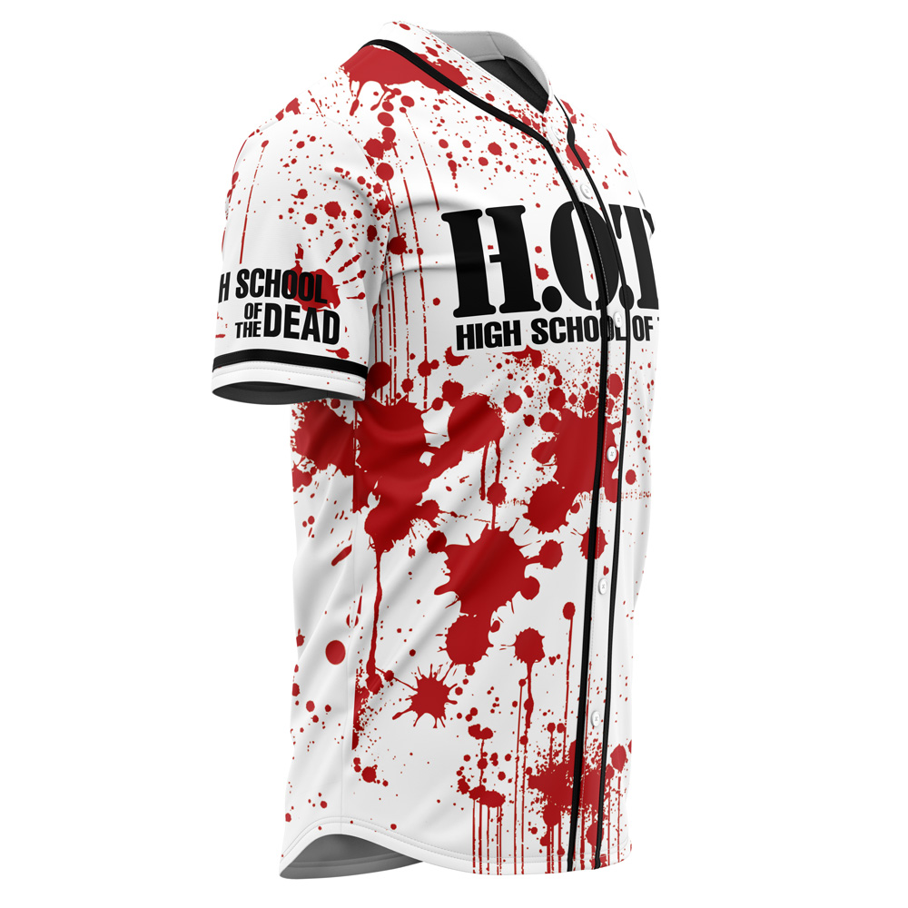Mckenzieshoponline Outbreak High School of the Dead Personalized Baseball Jersey For Fans - Image 2