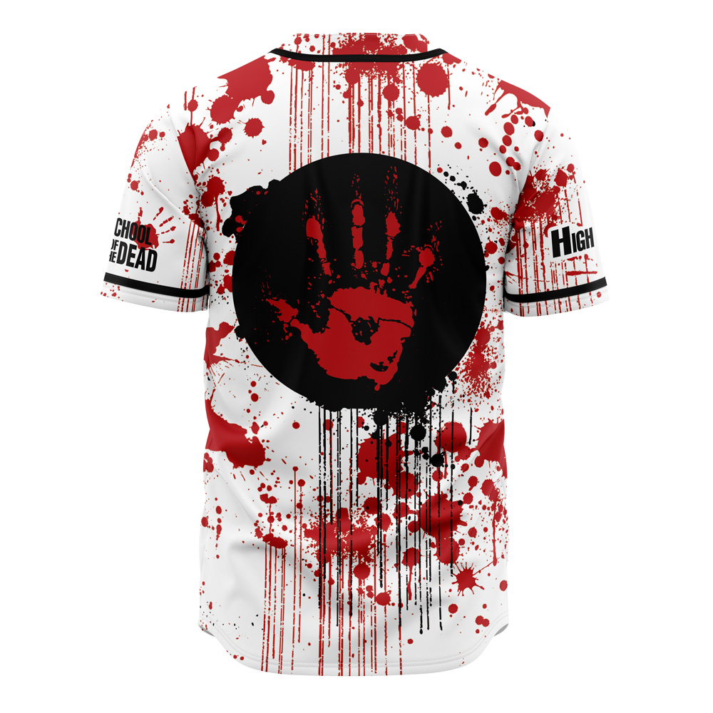 Mckenzieshoponline Outbreak High School of the Dead Personalized Baseball Jersey For Fans - Image 3