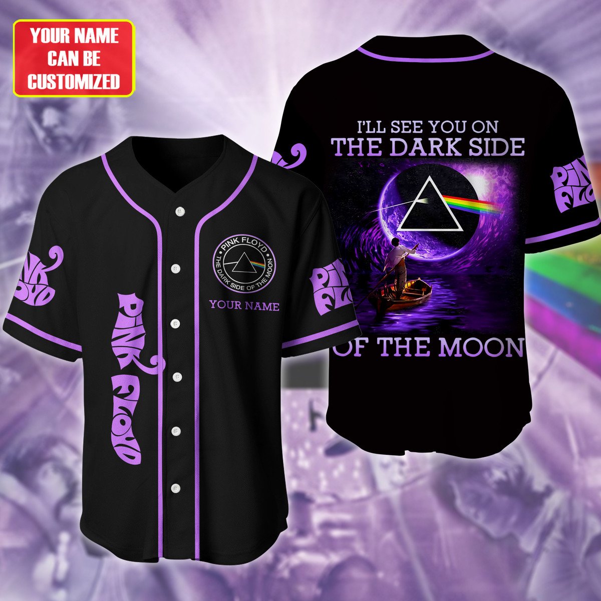 Jerseytrend Pink Floyd Band Personalized Baseball Jersey For Fans