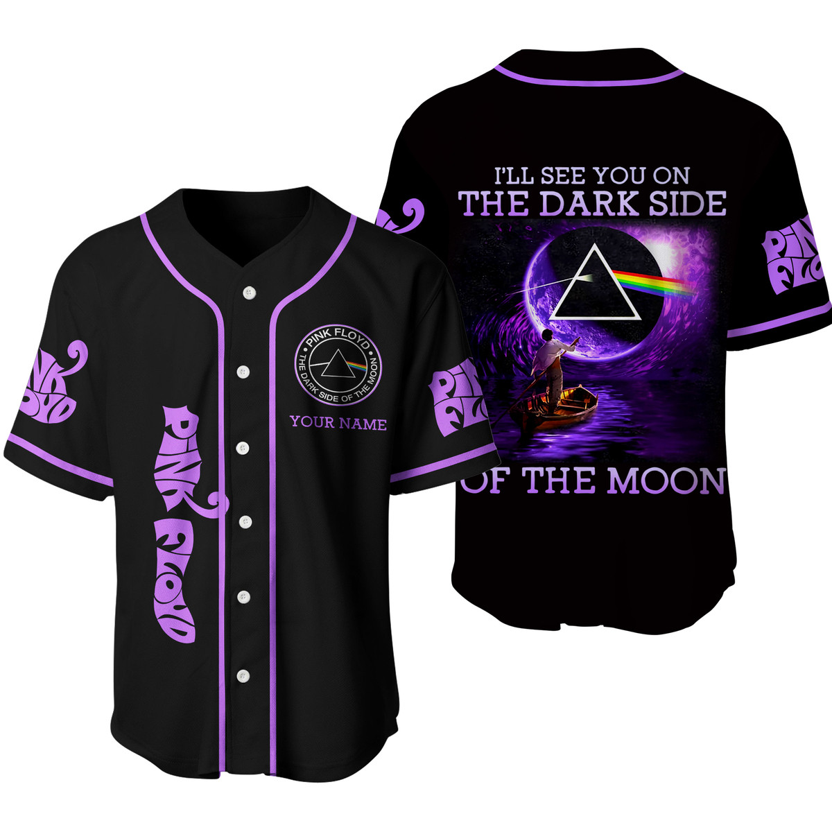 Jerseytrend Pink Floyd Band Personalized Baseball Jersey For Fans - Image 3
