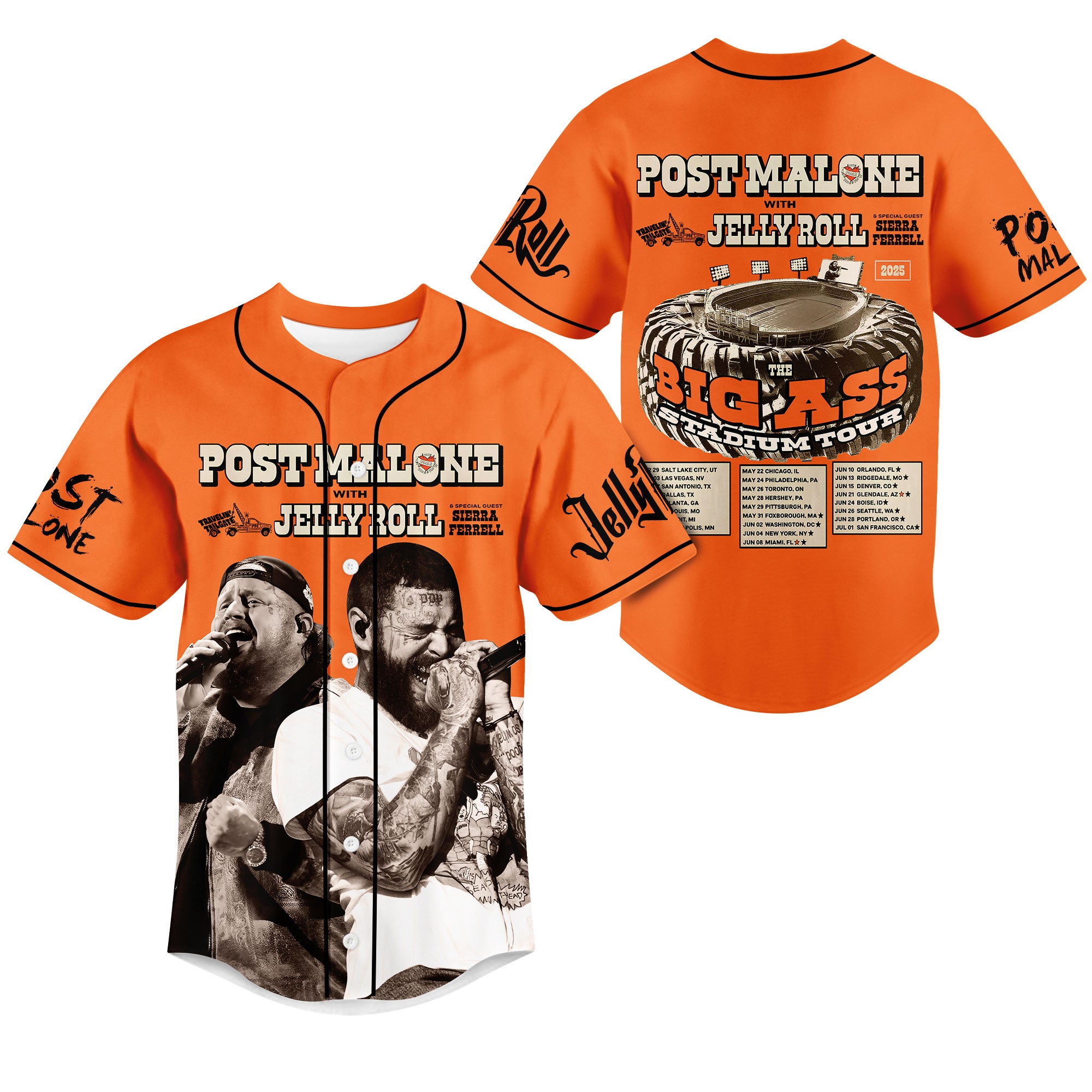 Mckenzieshoponline Post Malone Personalized Baseball Jersey For Fans