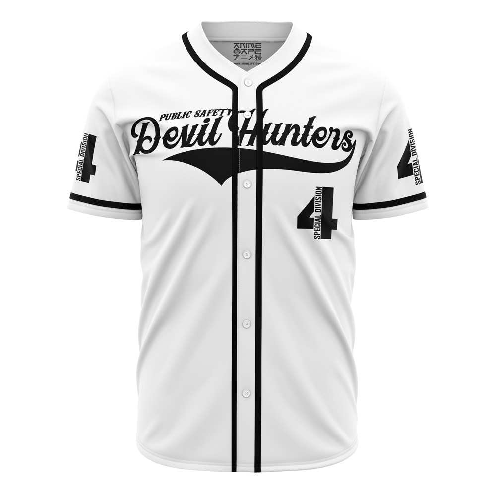 Mckenzieshoponline Public Safety Devil Hunters Chainsaw Man Personalized Baseball Jersey For Fans