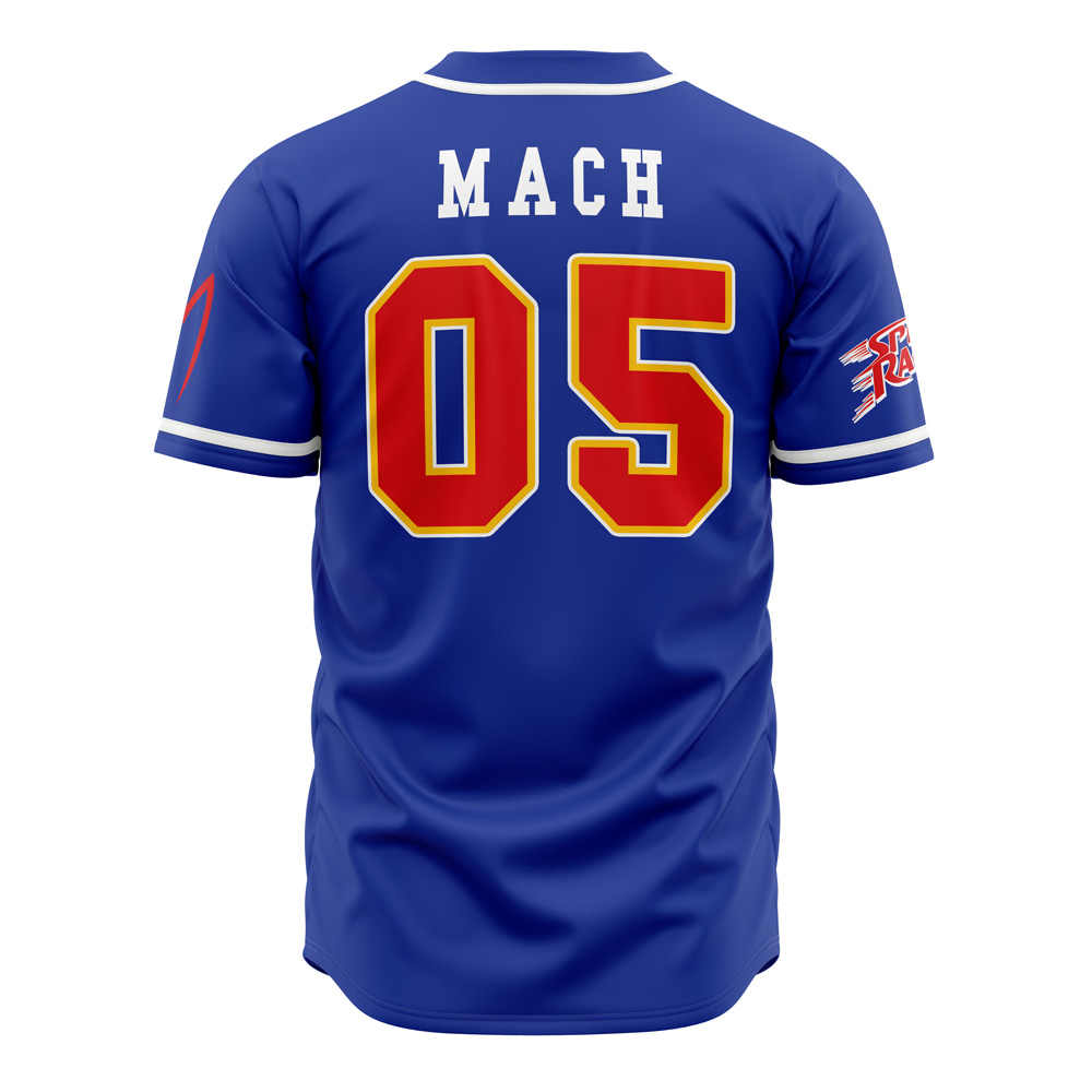 Mckenzieshoponline Racer Motors Speed Racer Personalized Baseball Jersey For Fans - Image 2