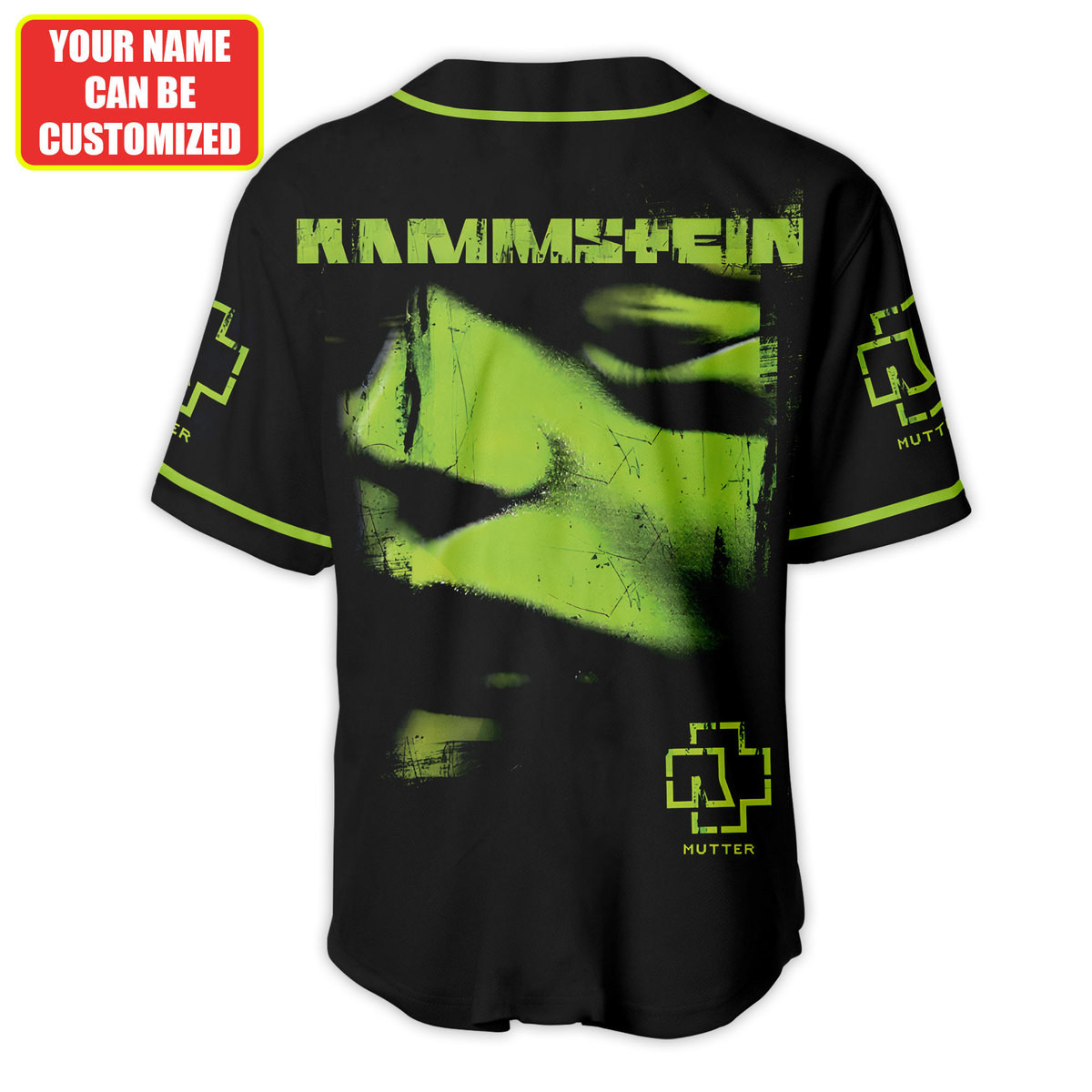 Jerseytrend Rammstein Band Mutter Personalized Baseball Jersey For Fans - Image 6