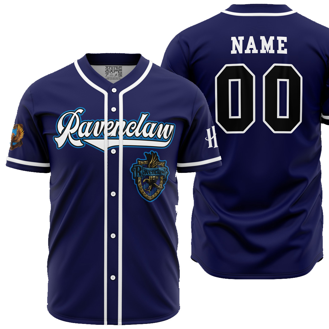 Mckenzieshoponline Ravenclaw House Harry Potter Personalized Baseball Jersey For Fans