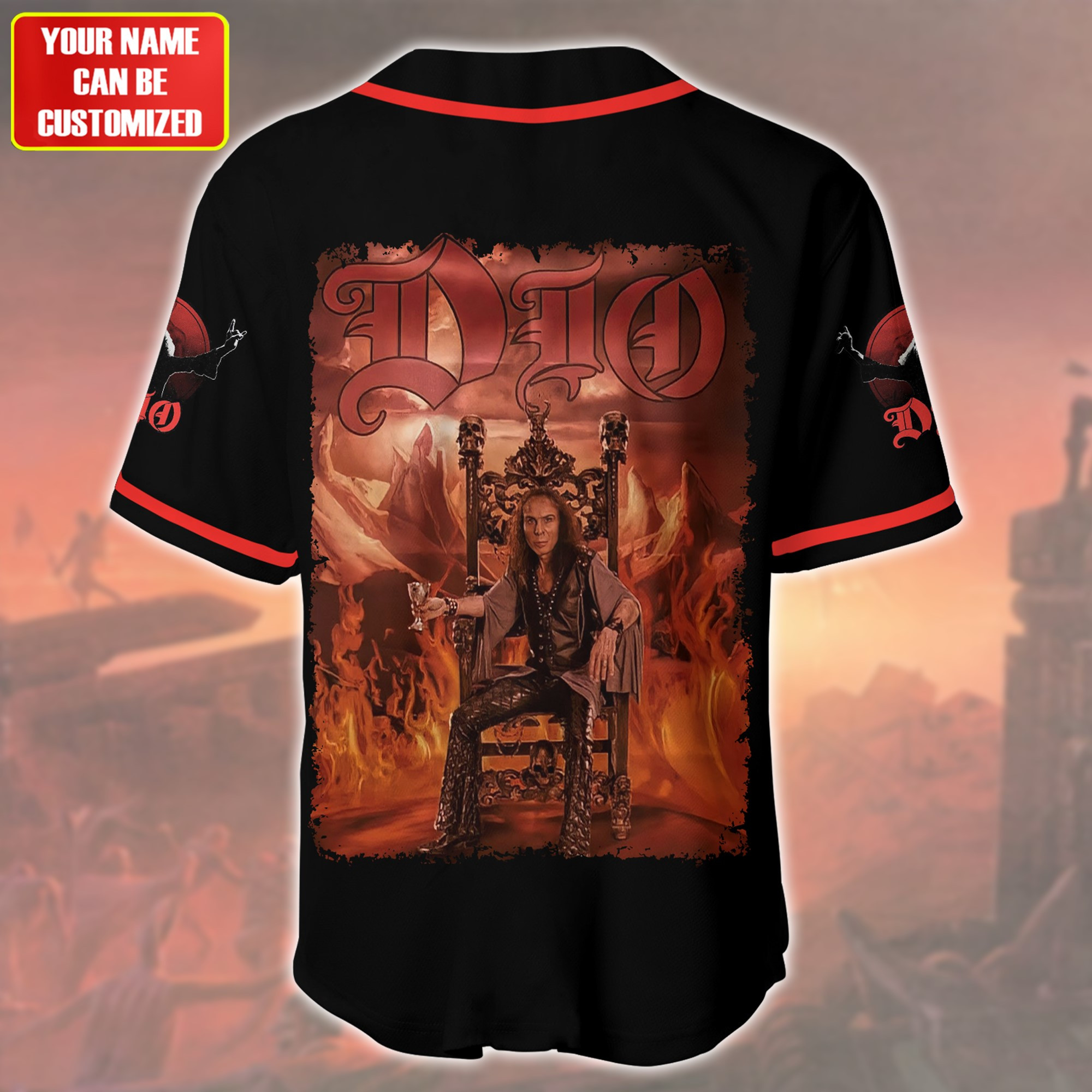 Jerseytrend Ronnie James Dio Personalized Baseball Jersey For Fans - Image 4