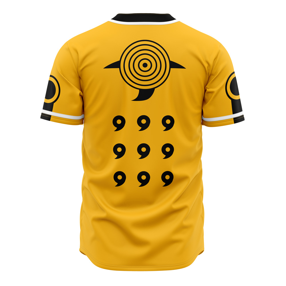 Mckenzieshoponline Sage of 6 Paths Shippuden Yellow Personalized Baseball Jersey For Fans - Image 2