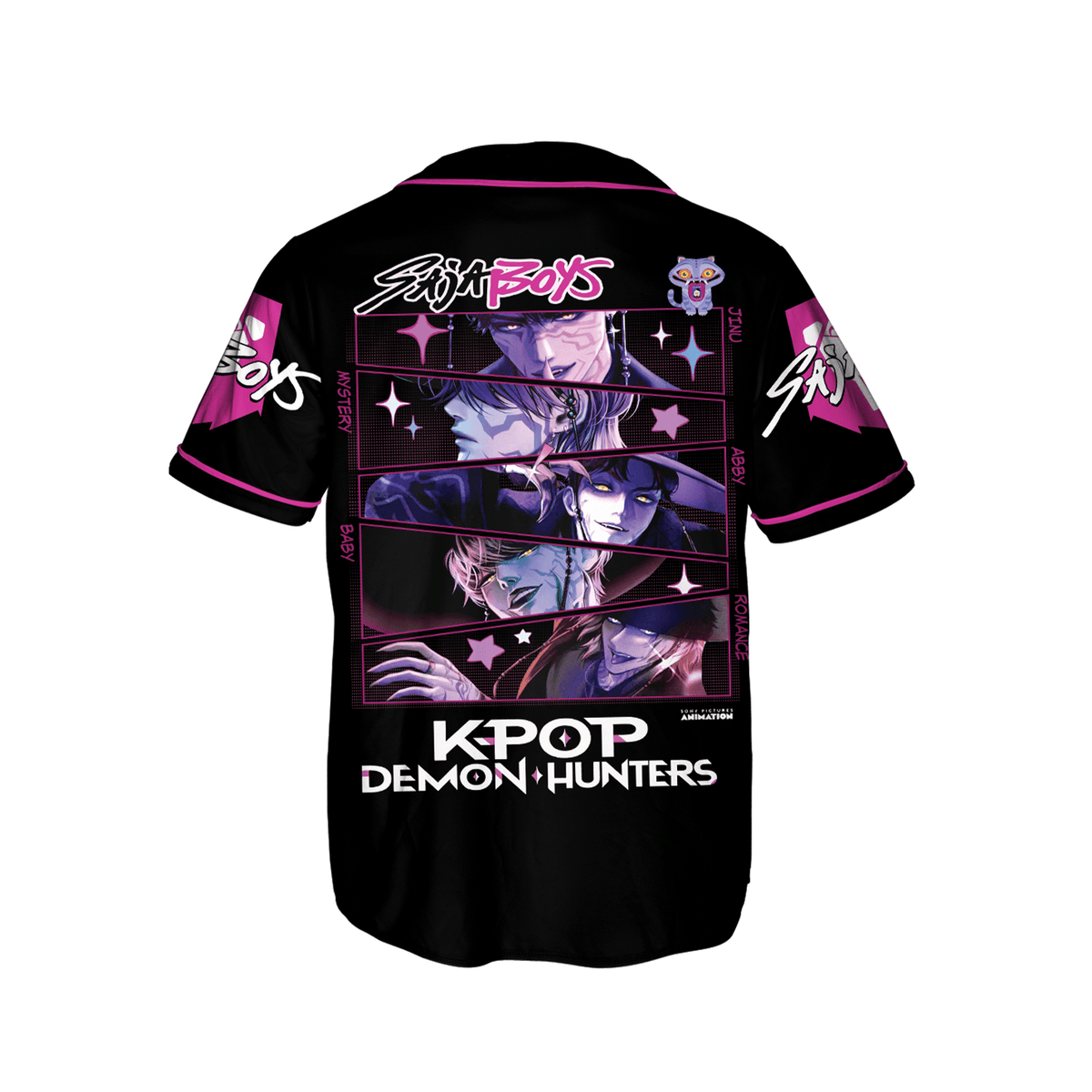 Mckenzieshoponline Saja Boys Kpop Demon Hunters Personalized Baseball Jersey For Fans - Image 4
