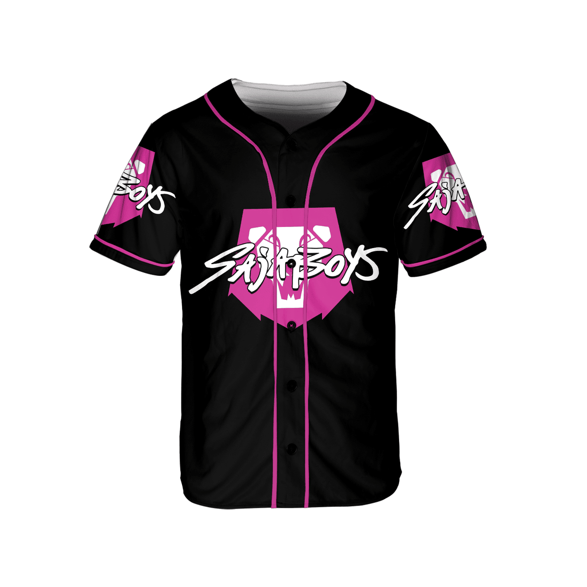 Mckenzieshoponline Saja Boys Kpop Demon Hunters Personalized Baseball Jersey For Fans - Image 3