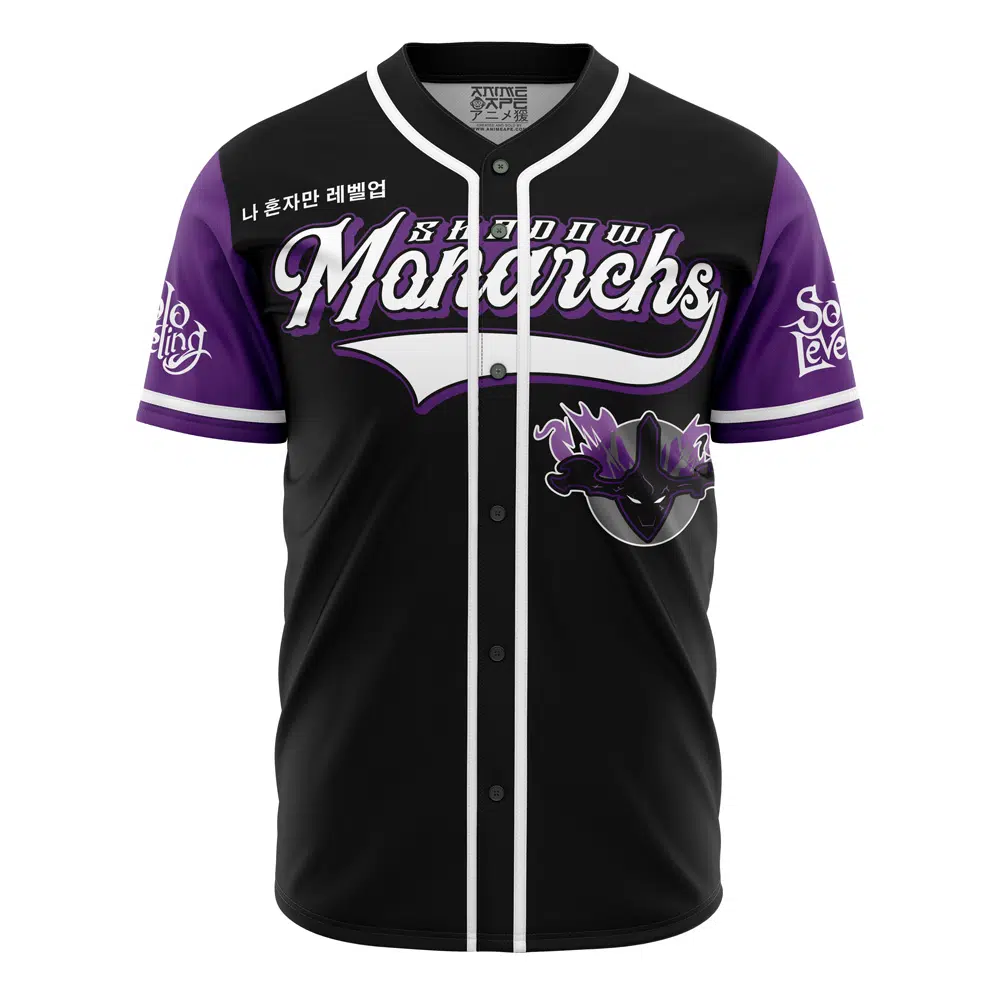 Mckenzieshoponline Shadow Monarchs God Solo Leveling Personalized Baseball Jersey For Fans