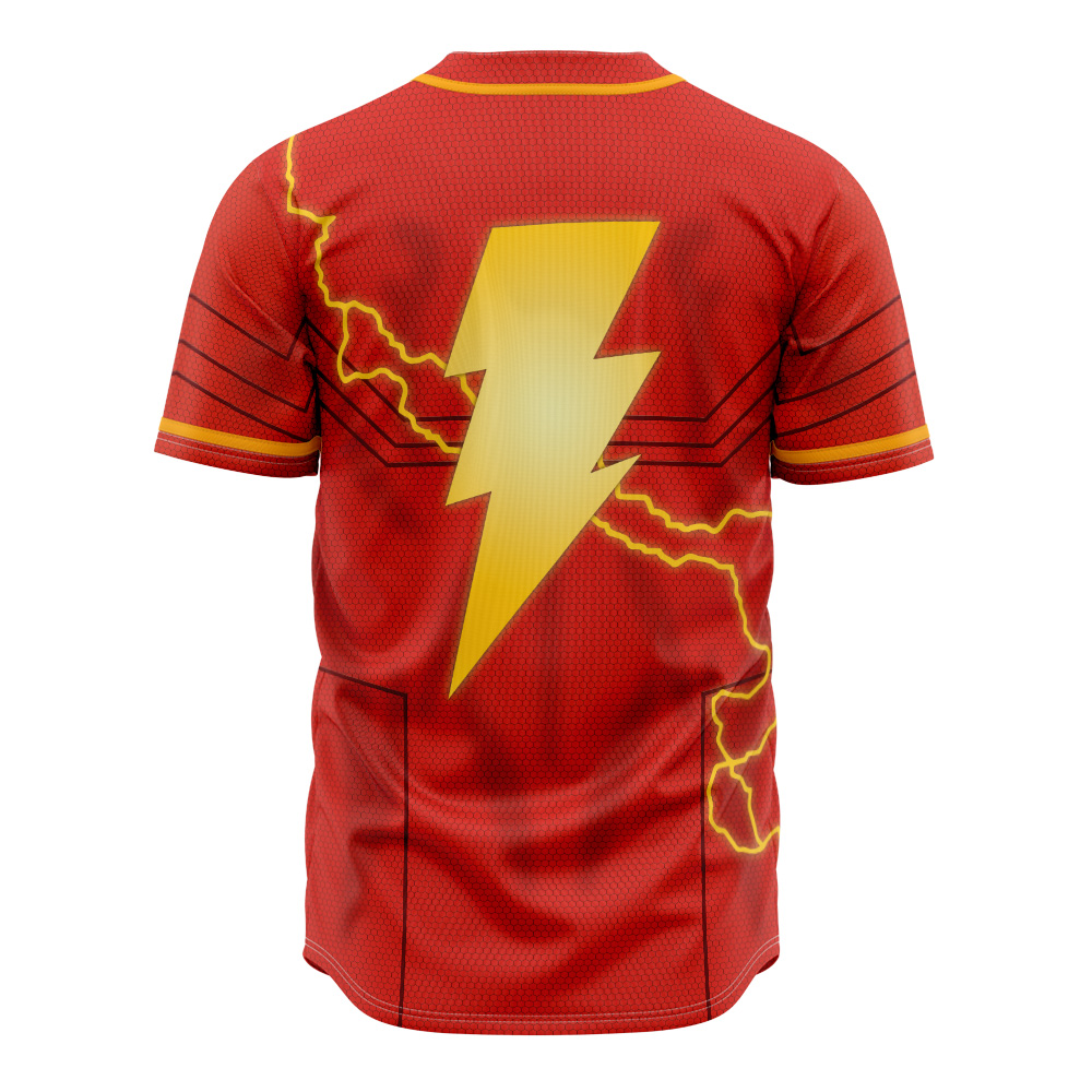 Mckenzieshoponline Shazam DC Comics Personalized Baseball Jersey For Fans - Image 3