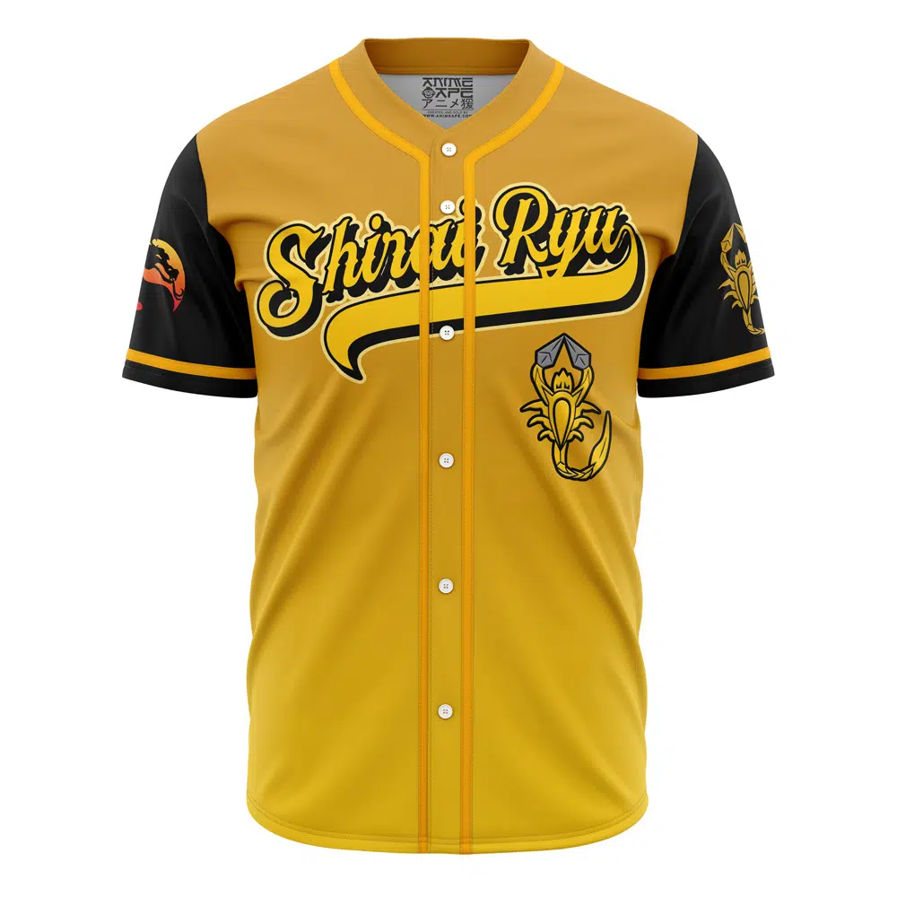 Mckenzieshoponline Shirai Ryu Scorpion Mortal Kombat Personalized Baseball Jersey For Fans