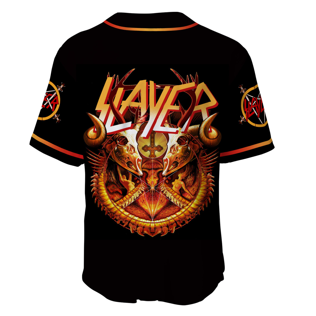 Jerseytrend Slayer Band Personalized Baseball Jersey For Fans - Image 5