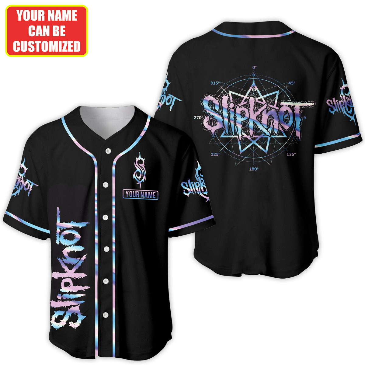 Jerseytrend Slipknot Band Personalized Baseball Jersey For Fans - Image 4
