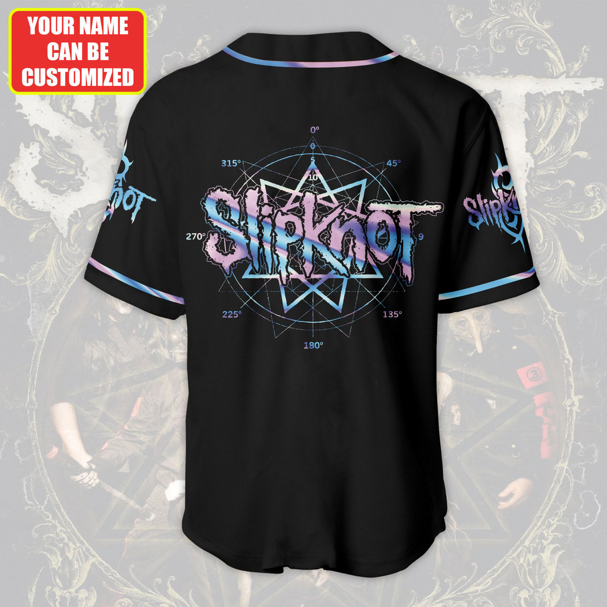 Jerseytrend Slipknot Band Personalized Baseball Jersey For Fans - Image 3