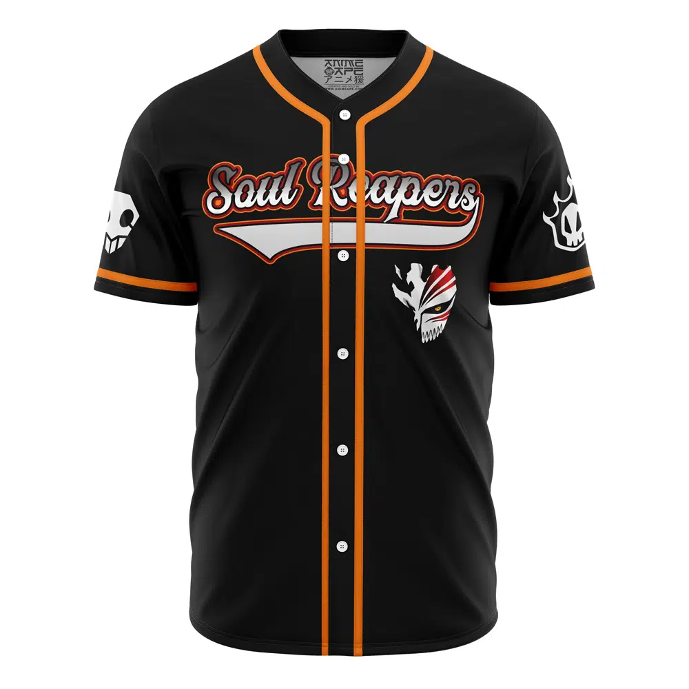 Mckenzieshoponline Soul Reapers Bleach Personalized Baseball Jersey For Fans - Image 2