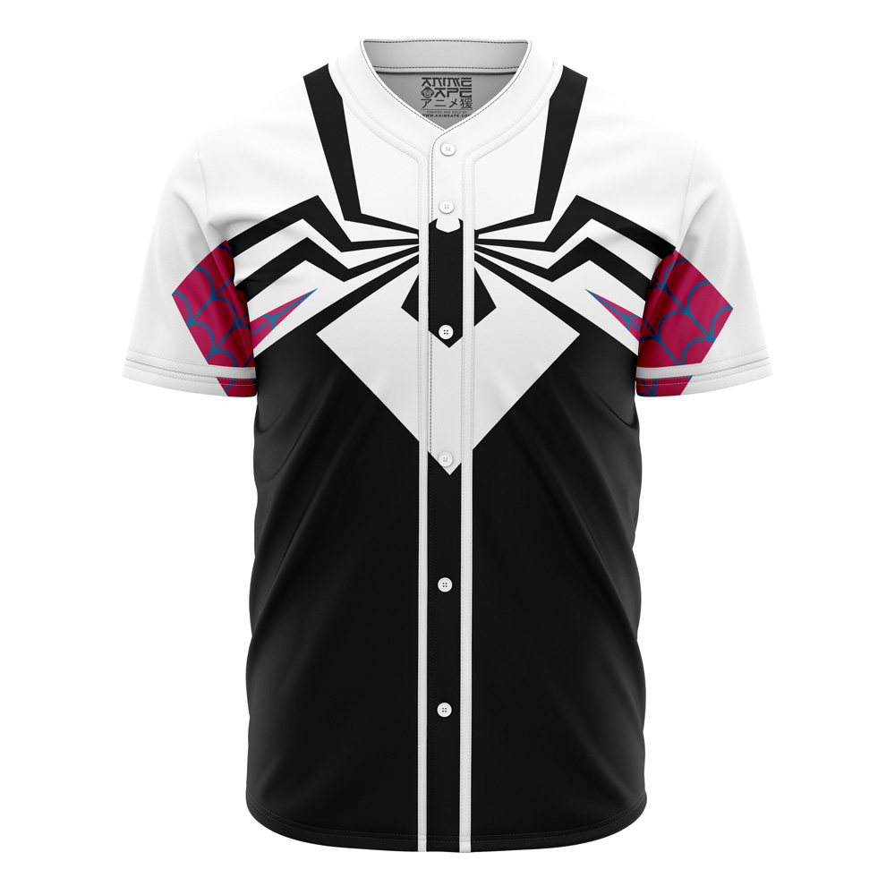 Mckenzieshoponline Spider Gwen Marvel Personalized Baseball Jersey For Fans