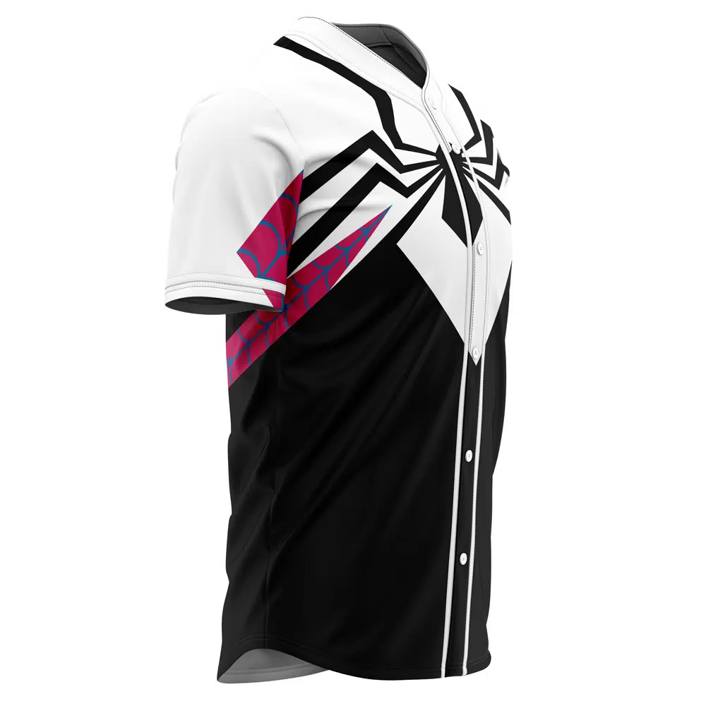 Mckenzieshoponline Spider Gwen Marvel Personalized Baseball Jersey For Fans - Image 2