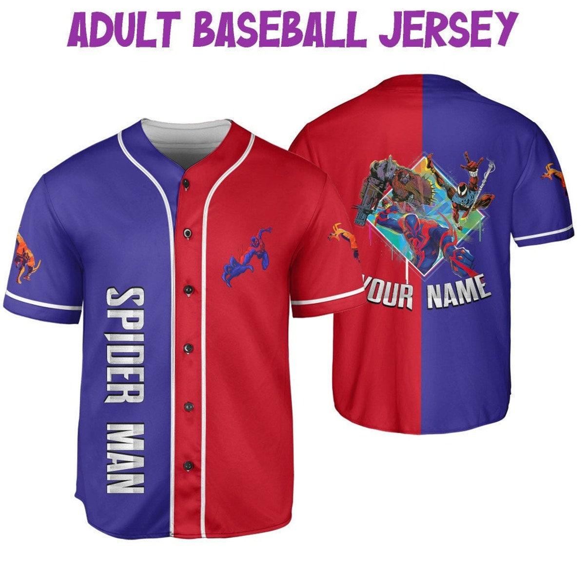 Mckenzieshoponline Spider Man 2099 Across The Spider Verse Personalized Baseball Jersey For Fans - Image 7