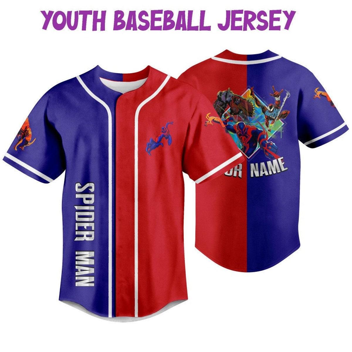 Mckenzieshoponline Spider Man 2099 Across The Spider Verse Personalized Baseball Jersey For Fans - Image 6