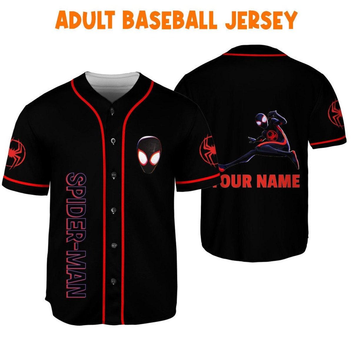 Mckenzieshoponline Spider Man Across The Spider Verse Jumping Personalized Baseball Jersey For Fans - Image 7
