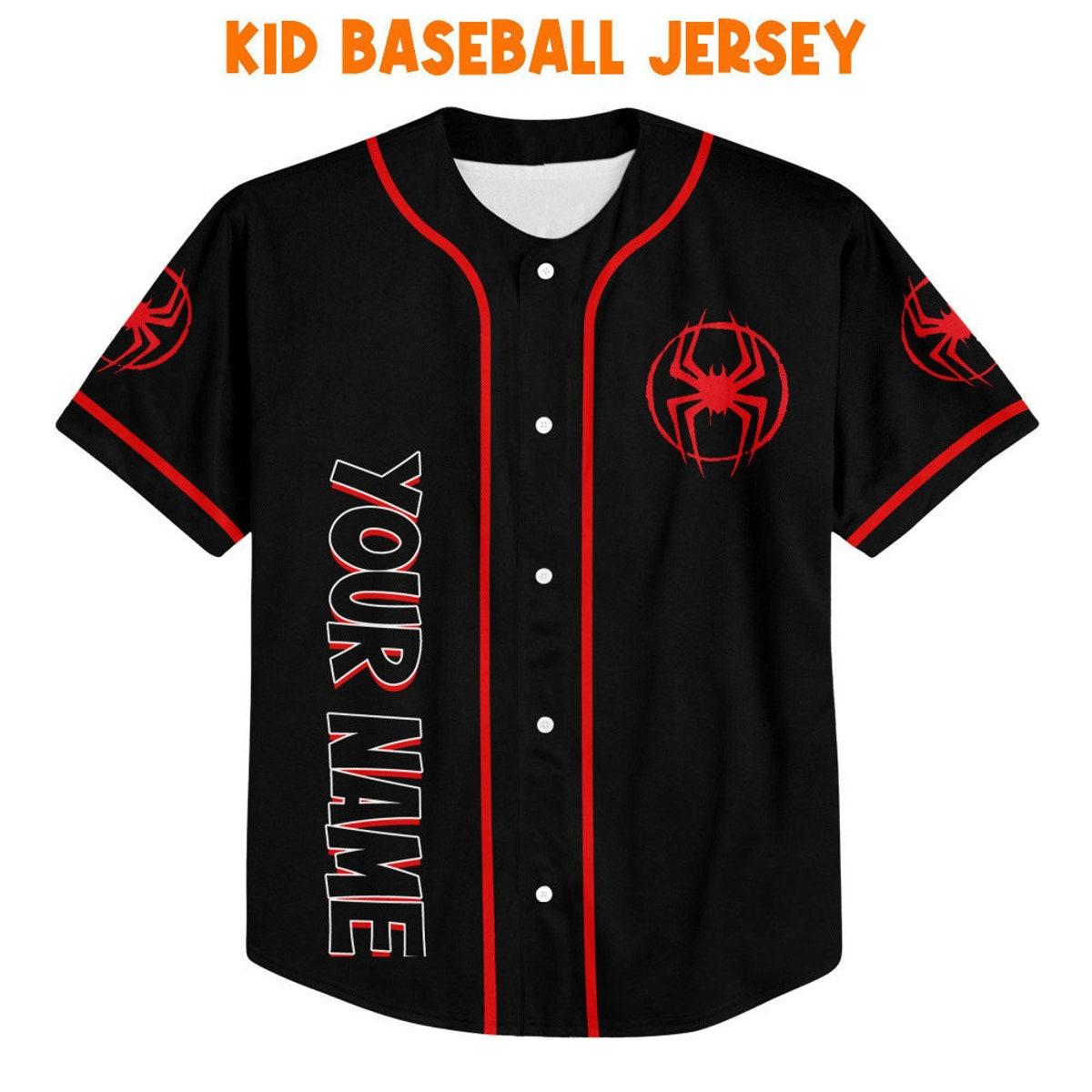 Mckenzieshoponline Spider Man Across The Spider Verse Personalized Baseball Jersey For Fans - Image 3
