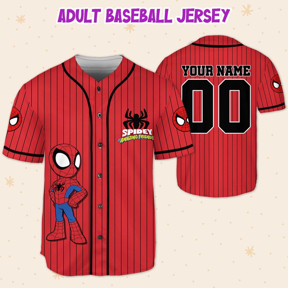 Mckenzieshoponline Spidey And His Amazing Friends Personalized Baseball Jersey For Fans - Image 6