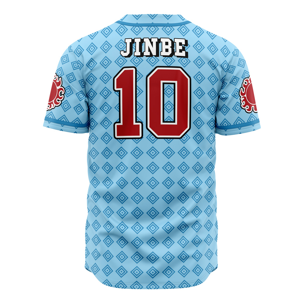 Mckenzieshoponline Straw Hats Jinbe One Piece Personalized Baseball Jersey For Fans - Image 3