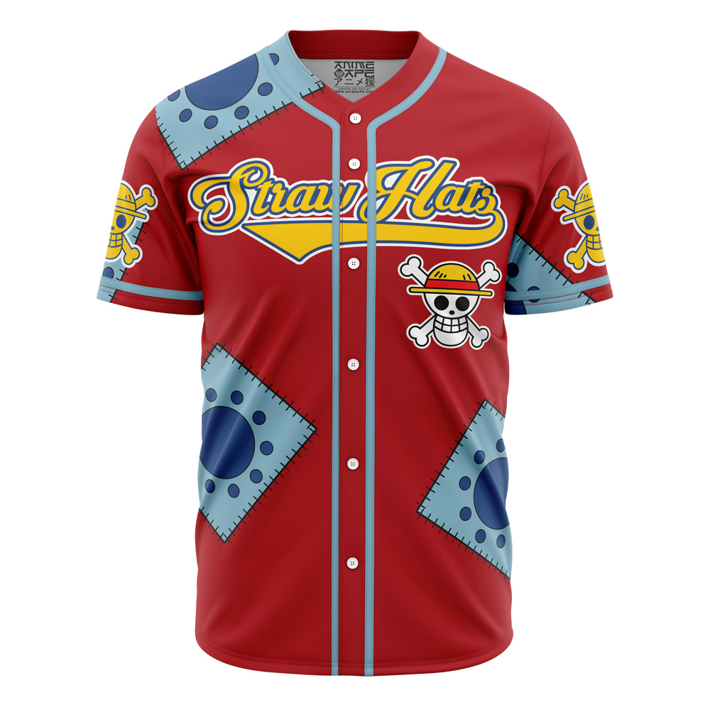 Mckenzieshoponline Straw Hats Luffy One Piece Personalized Baseball Jersey For Fans
