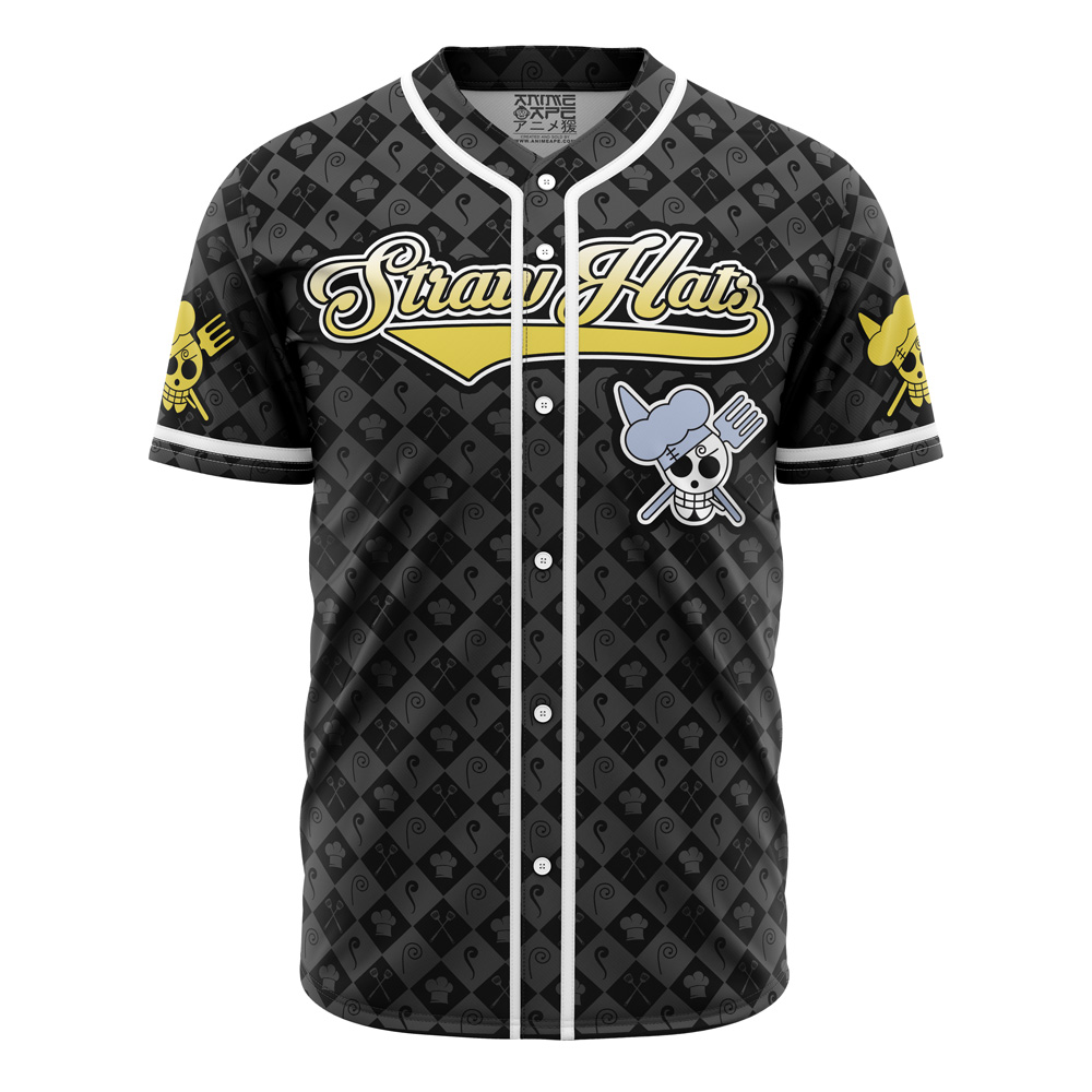 Mckenzieshoponline Straw Hats Sanji One Piece Personalized Baseball Jersey For Fans