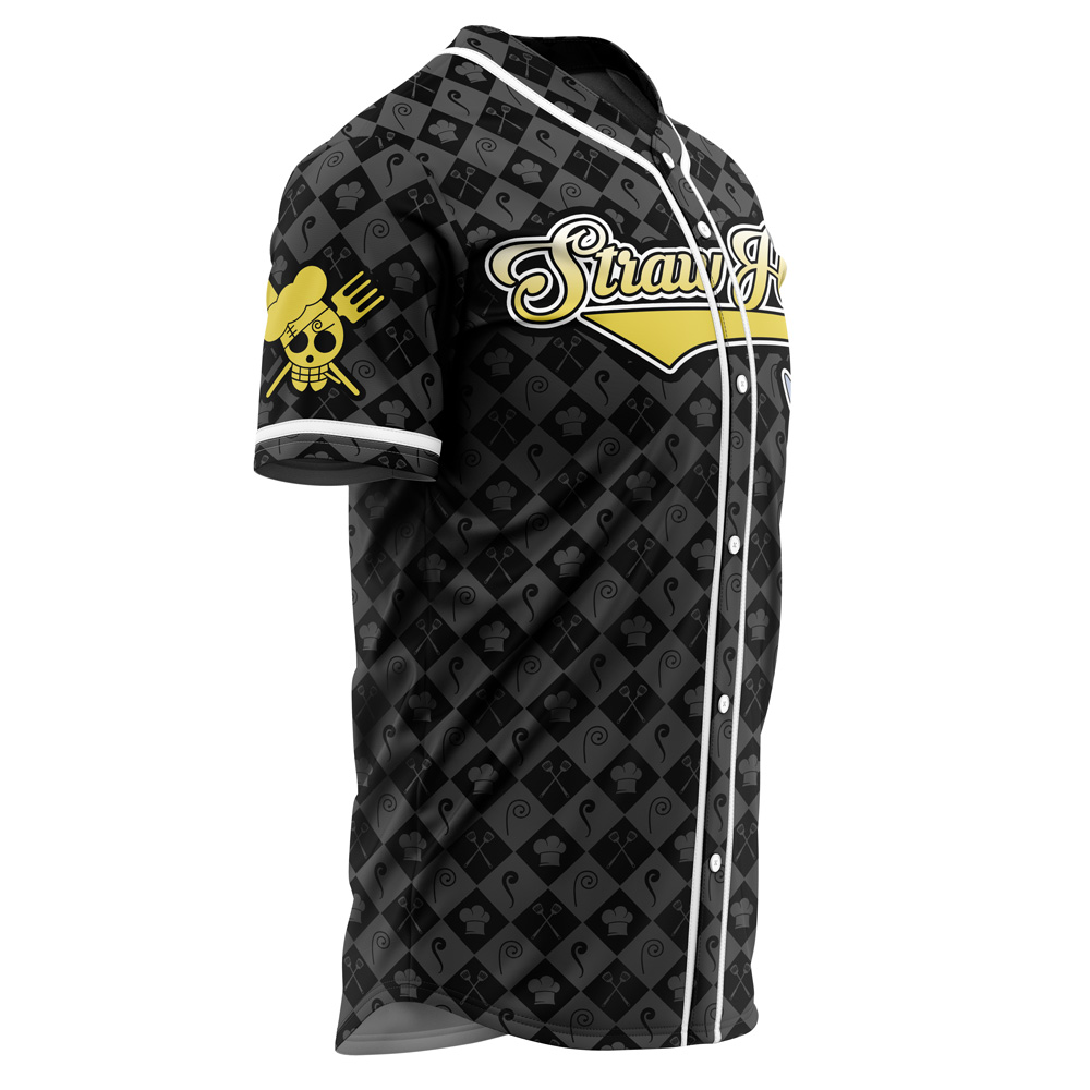 Mckenzieshoponline Straw Hats Sanji One Piece Personalized Baseball Jersey For Fans - Image 2