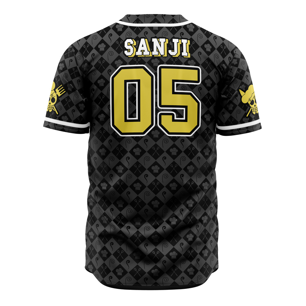 Mckenzieshoponline Straw Hats Sanji One Piece Personalized Baseball Jersey For Fans - Image 3