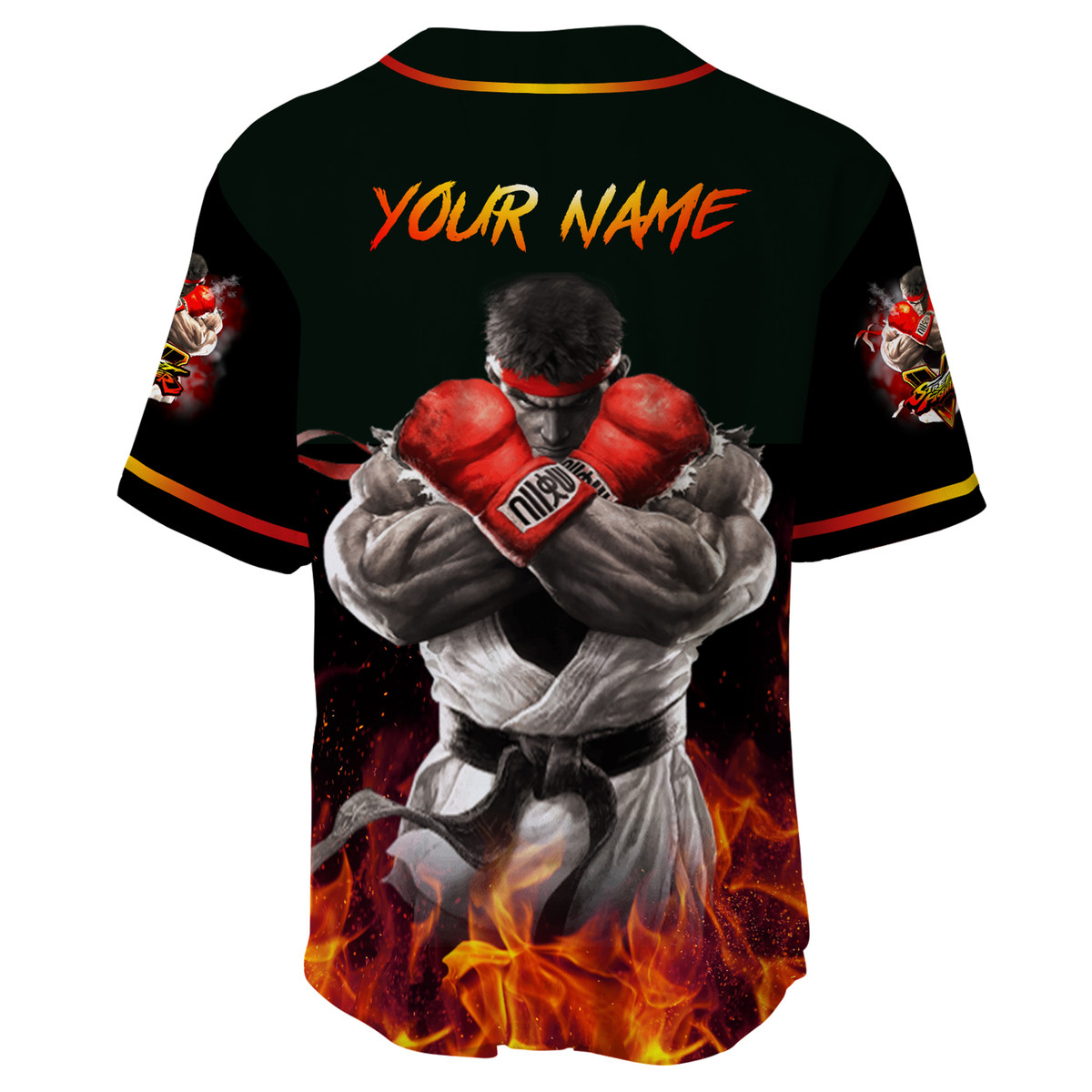 Jerseytrend Street Fighter V Personalized Baseball Jersey For Fans - Image 5