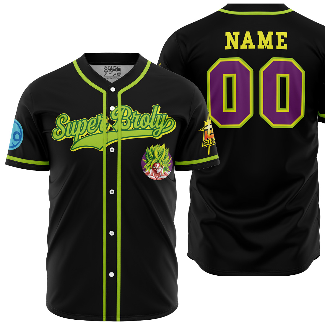 Mckenzieshoponline Super Broly Dragon Ball Z Personalized Baseball Jersey For Fans