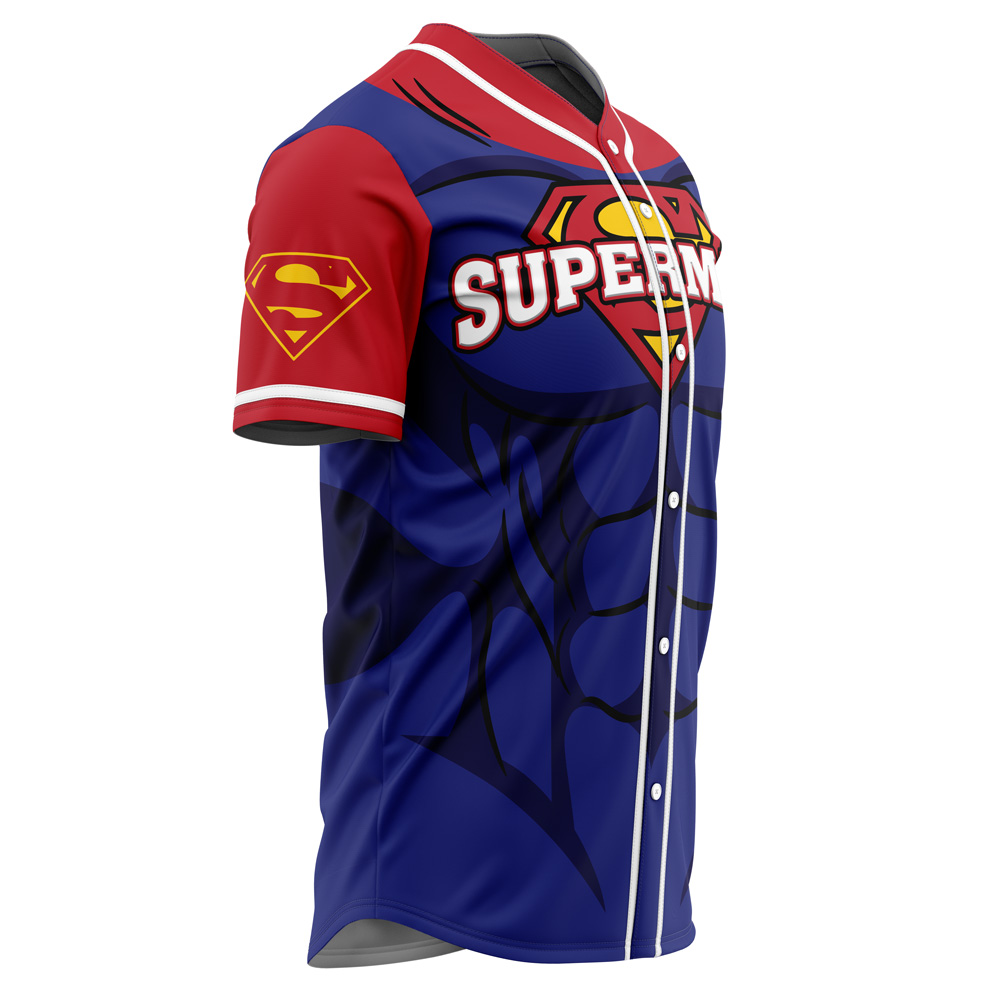 Mckenzieshoponline Superman DC Comics Personalized Baseball Jersey For Fans - Image 4