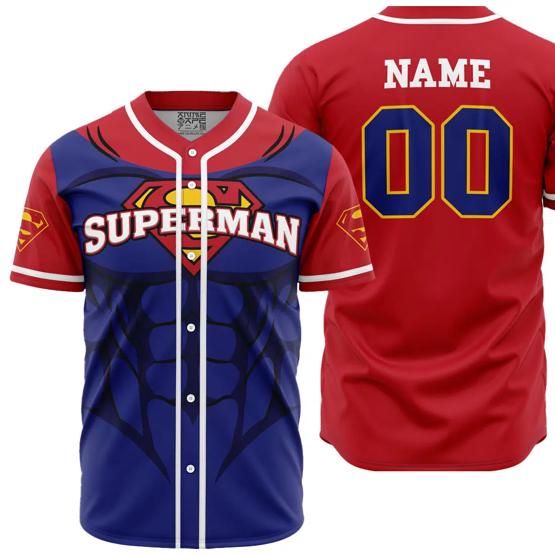 Mckenzieshoponline Superman DC Comics Personalized Baseball Jersey For Fans